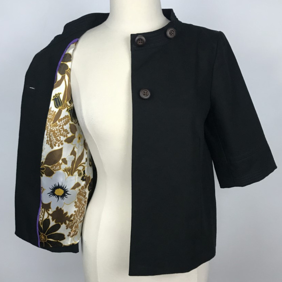 J CREW San Telmo Refined Silk Canvas Coat  New - Picture 3 of 8